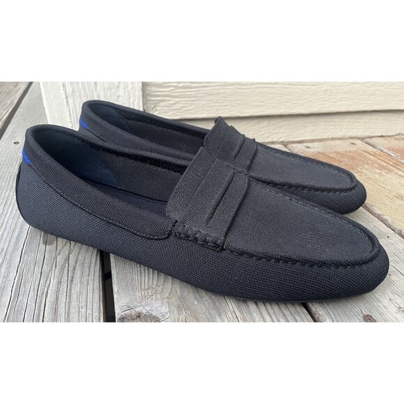 Rothy\'s The Driving Loafer Men\'s 14 Slip On Shoes Loafers - Black main image 8